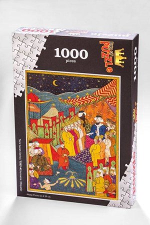 Türk Sanatı Serisi Surname Minyatür 1000 Parça Puzzle Ts07 M