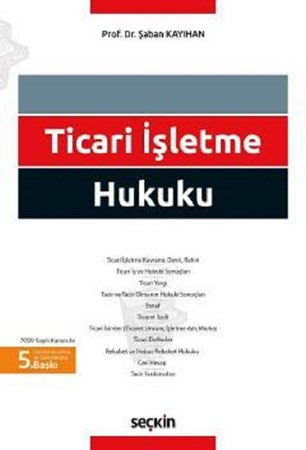 Ticari İşletme Hukuku