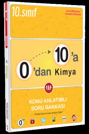 0 dan 10 a Kimya Konu Anlatımlı Soru Bankası