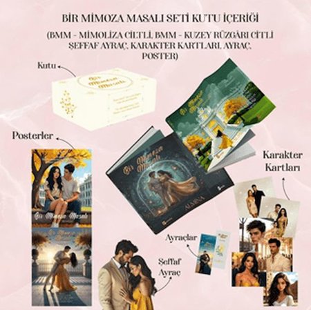 Bir Mimoza Masalı Set (2 Kitap Takım)