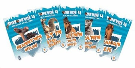 Buz Devri Kıtalar Ayrılıyor 4 5 Kitap Set