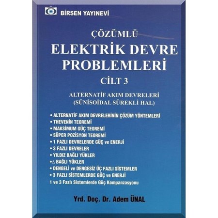 Çözümlü Elektrik Devre Problemleri Cilt 3