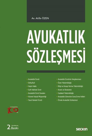 Avukatlık Sözleşmesi 2. BASKI
