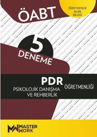 2023 ÖABT - PDR Psikolojik Danışma Ve Rehberlik 5 Deneme