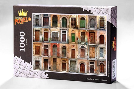 Obje Serisi Kapılar 1000 Parça Puzzle Ob01 M