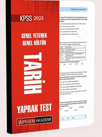 KPSS Tarih Yaprak Test