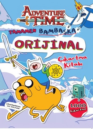 Adventure Time - Tamamen Bambaşka Orijinal Çıkartma Kitabı