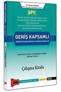 Spk Geniş Kapsamlı Sermaye Piyasası Mevzuatı Ve Meslek Kuralları Çalışma Kitabı Yargı Yayınları