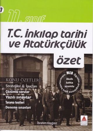 Delta Kültür 11. Sınıf T.C İnkılap Tarihi ve Atatürkçülük Konu Özetleri