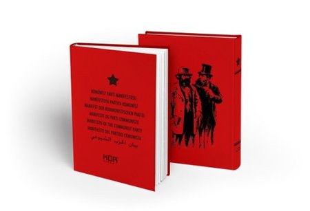 Komünist Parti Manifestosu (7 Dilde, Cep Boy - Ciltli)