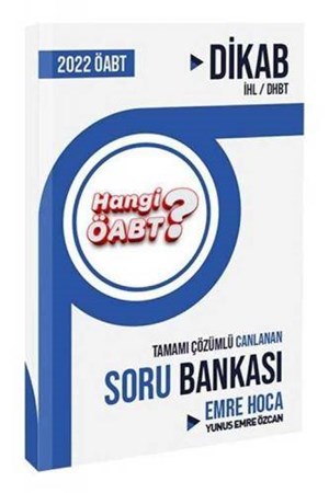 ÖABT Din Kültürü DHBT Emre Hoca Canlanan Soru Bankası
