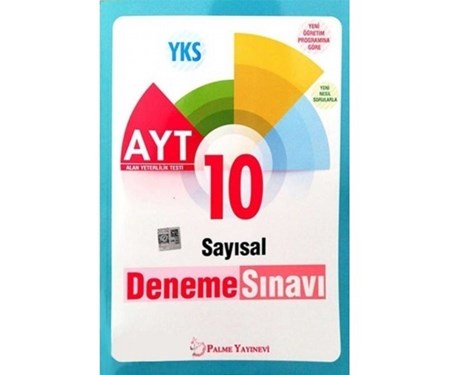 Palme Ayt Sayısal 10 Deneme Sınavı Yeni