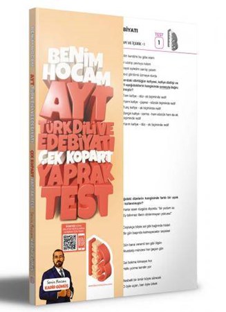 AYT Türk Dili ve Edebiyatı Çek Kopar Yaprak Test 2023