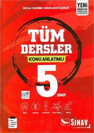 Sınav 5. Sınıf Tüm Dersler Konu Anlatımlı Yeni