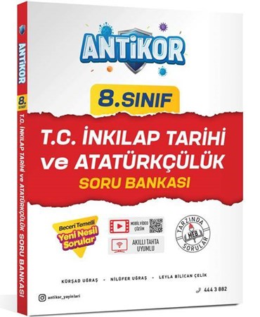 8. Sınıf inkılap Tarihi Ve Atatürkçülük Soru Bankası