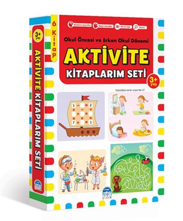 Aktivite Kitaplarım Seti 3+ Yaş - Okul Öncesi ve Erken Okul Dönemi