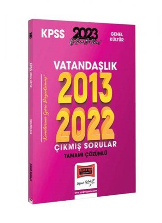 KPSS Vatandaşlık 2013-2022 Tamamı Çözümlü Çıkmış Sorular