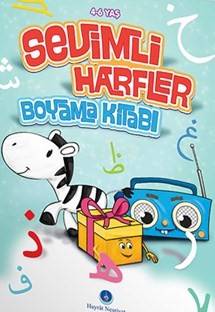Sevimli Harfler Boyama Kitabı