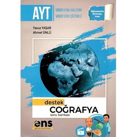 AYT Coğrafya Destek Soru Bankası ENS Yayıncılık
