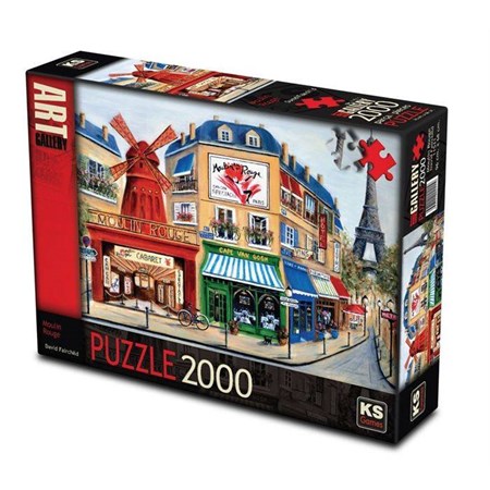 Ks Puzzle 2000 Parça Molin Rouge