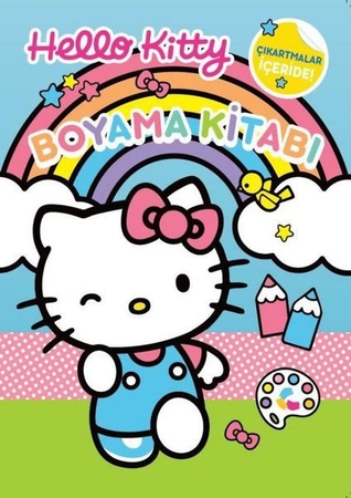 Hello Kitty Boyama Kitabı Çıkartmalar İçeride!