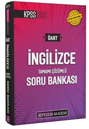 2021 Kpss Öabt İngilizce Tamamı Çözümlü Soru Bankası