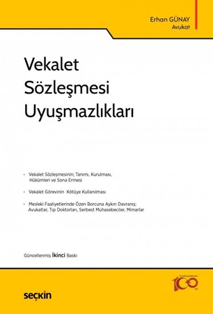 Vekalet Sözleşmesi Uyuşmazlıkları - 2. Baskı