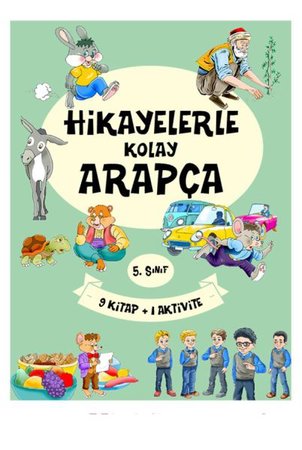5. Sınıf Hikayelerle Kolay Arapça (9 Kitap + 2 Aktivite)
