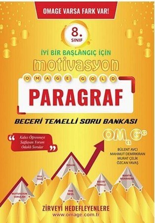 8. Sınıf Omage Motivasyon Paragraf Soru Bankası