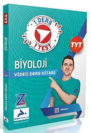 Biosem Paraf Z Takımı TYT Biyoloji Video Ders Anlatım Kitabı