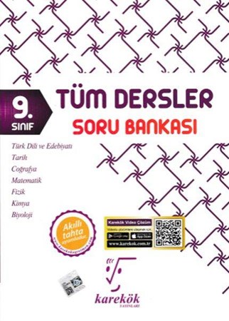 Karekök 9. Sınıf Tüm Dersler Soru Bankası Yeni