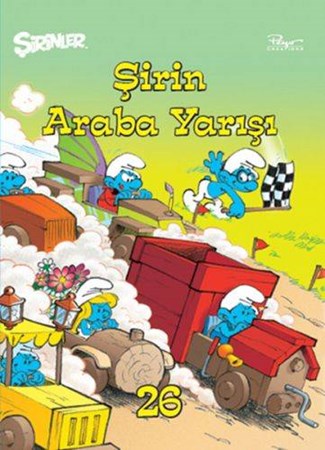 Şirinler 26 Şirin Araba Yarışı Ciltli