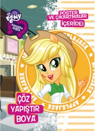 My Little Pony EQ Girls Çöz Yapıştır Boya - 1