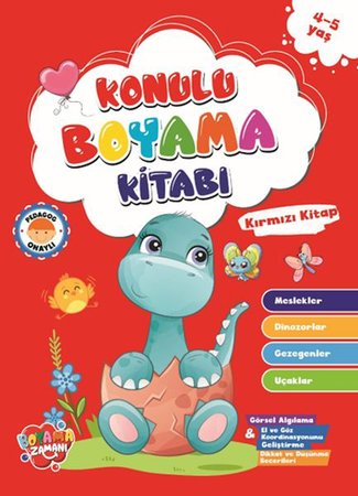 Konulu Boyama - KırmızıKitap (4-5 Yaş)