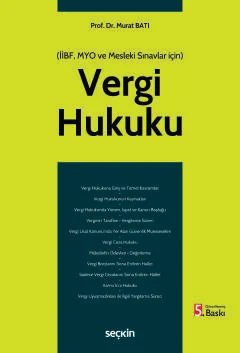 (İİBF, MYO ve Mesleki Sınavlar için)Vergi Hukuku (MYO)