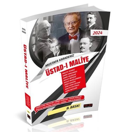 Üstadı Maliye Konu Anlatımı Savaş Yayınları 2024