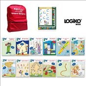 Logiko Mini Akıllı Düğmeler 6 8 Yaş Konsantrasyon Ve Matematik 12 Kitapçık Çerçeve