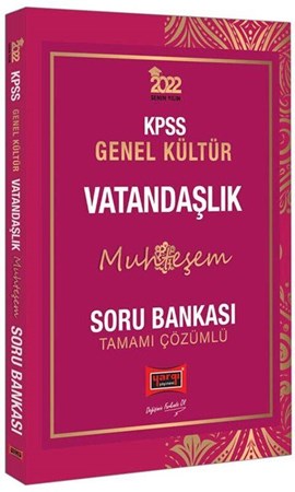 2022 KPSS Genel Kültür Muhteşem Vatandaşlık Tamamı Çözümlü Soru Bankası