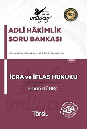 İmtiyaz Adli-İdari Hakimlik İcra ve İflas Hukuku Soru Bankası