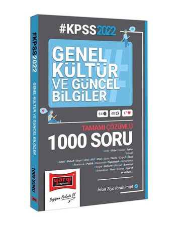 2022 KPSS Genel Kültür ve Güncel Bilgiler Çözümlü Soru Bankası