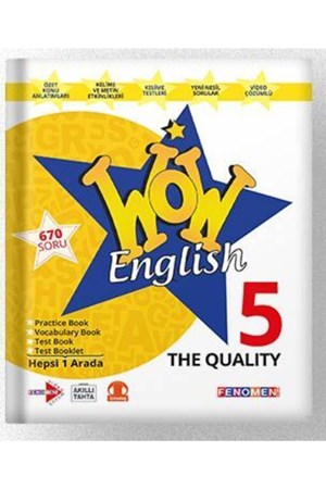 5. Sınıf Wow English The Quality