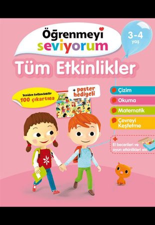 Öğrenmeyi Seviyorum - Tüm Etkinlikler 3-4 Yaş