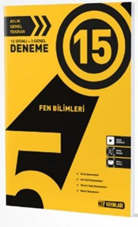 5. Sınıf Fen Bilimleri 15 li Deneme