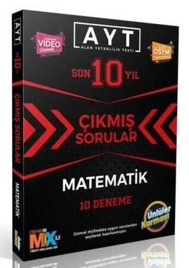 AYT Matematik Son 10 Yıl Çıkmış Sorular 10 Deneme