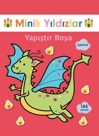 Ejderhalar Yapıştır Boya - Minik Yıldızlar