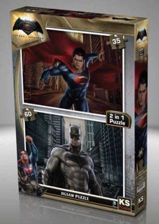 Batman Superman Puzzle 2 In 1 35 60 Parça Bvs 741