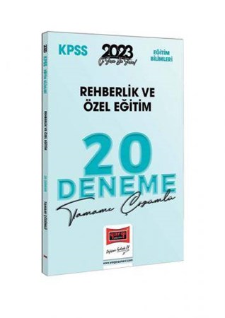 KPSS Eğitim Bilimleri Rehberlik ve Özel Eğitim Tamamı Çözümlü 20 Deneme