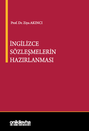İngilizce Sözleşmelerin Hazırlanması 