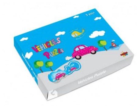 Vehicles Puzzle Taşıtlar 30 Parça
