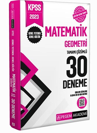 KPSS Matematik Geometri Tamamı Çözümlü 30 Deneme